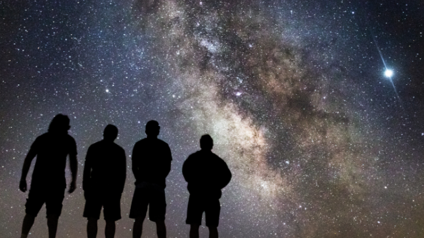 star gazing